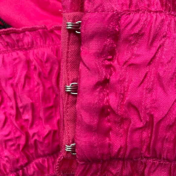 Zara Small Bralette Pink Barbiecore Crop Top Adjustable Strap Stretch NWT - Picture 4 of 6